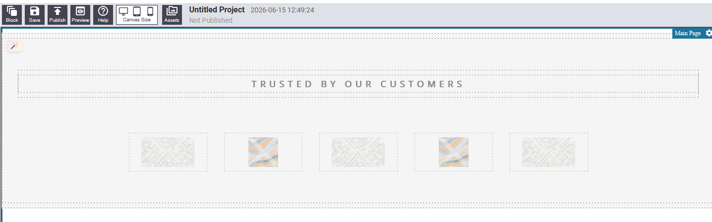 Logo bar showing a row of partner or client logos
